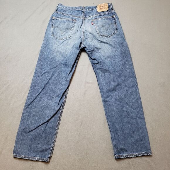 Vintage destroyed y2k Levi’s 559 Jeans Relaxed Straight Jeans - Distressed - Picture 2 of 16